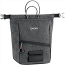 Torba kredowa PETZL SAKAB Trwałe magnetyczne zamknięcie na rolce Wiele kieszeni Szara