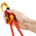 Karabinek PETZL SmD RL z blokadą Aluminiowy lekki łącznik bezpieczeństwa w kolorze żółtym