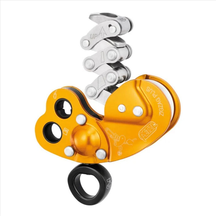 Petzl ZigZag Plus Descender Mechaniczny Prusik do wspinaczki po drzewach CE 0082 Pomarańczowy - GoMilitar