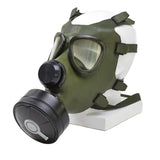 Rumuńska maska ​​gazowa M74 pełna twarz NBC Respirator Vintage Olive Wojska nadwyżka wojskowa