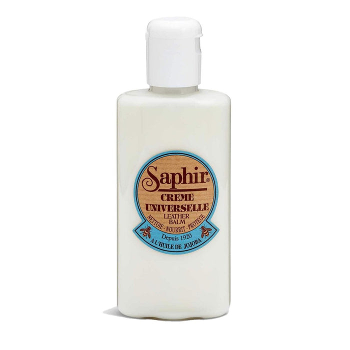 Saphir Universal Cream Leather Pielęgnacja obuwia Torby Gładka skóra 150ml - GoMilitar