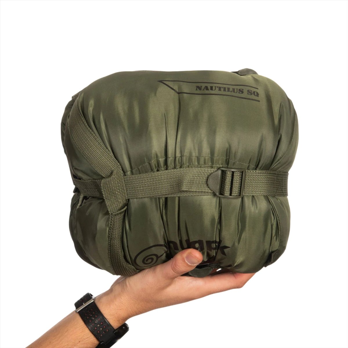 Śpiwór Snugpak Nautilus WGTE Isofiber Lekka pikowana opcja w kolorze oliwkowym