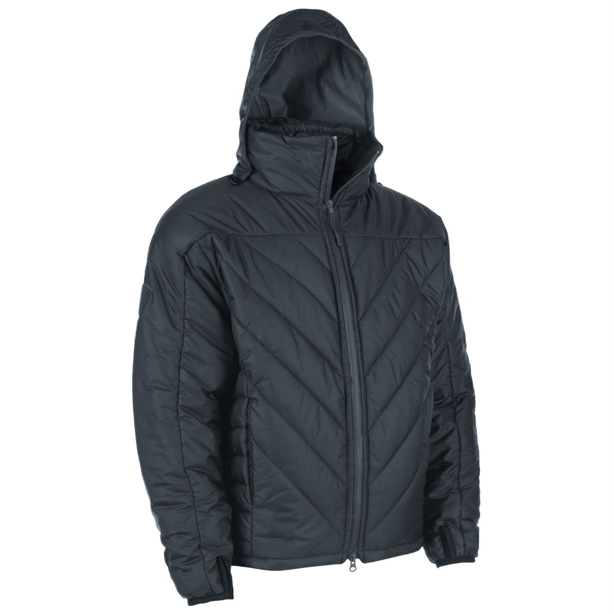 Kurtka termiczna Snugpak SJ6 Izolowany kaptur zwijany Gen 2 Paratex Outdoor Black