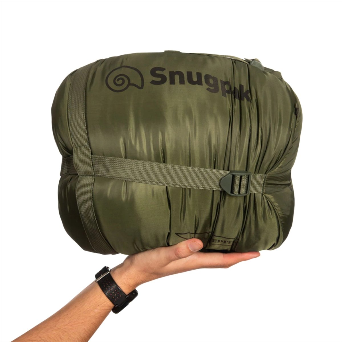 Śpiwór zimowy Snugpak Sleeper Expedition Isofiber Lewy zamek błyskawiczny w kolorze oliwkowym