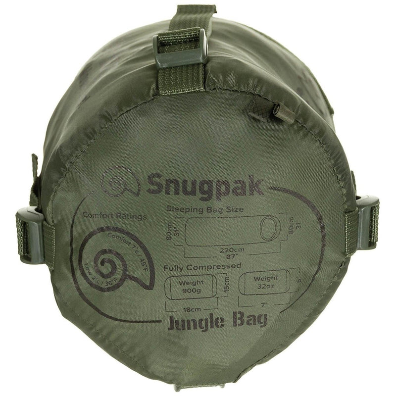 Snugpak śpiwór 220 cm zintegrowany komar
