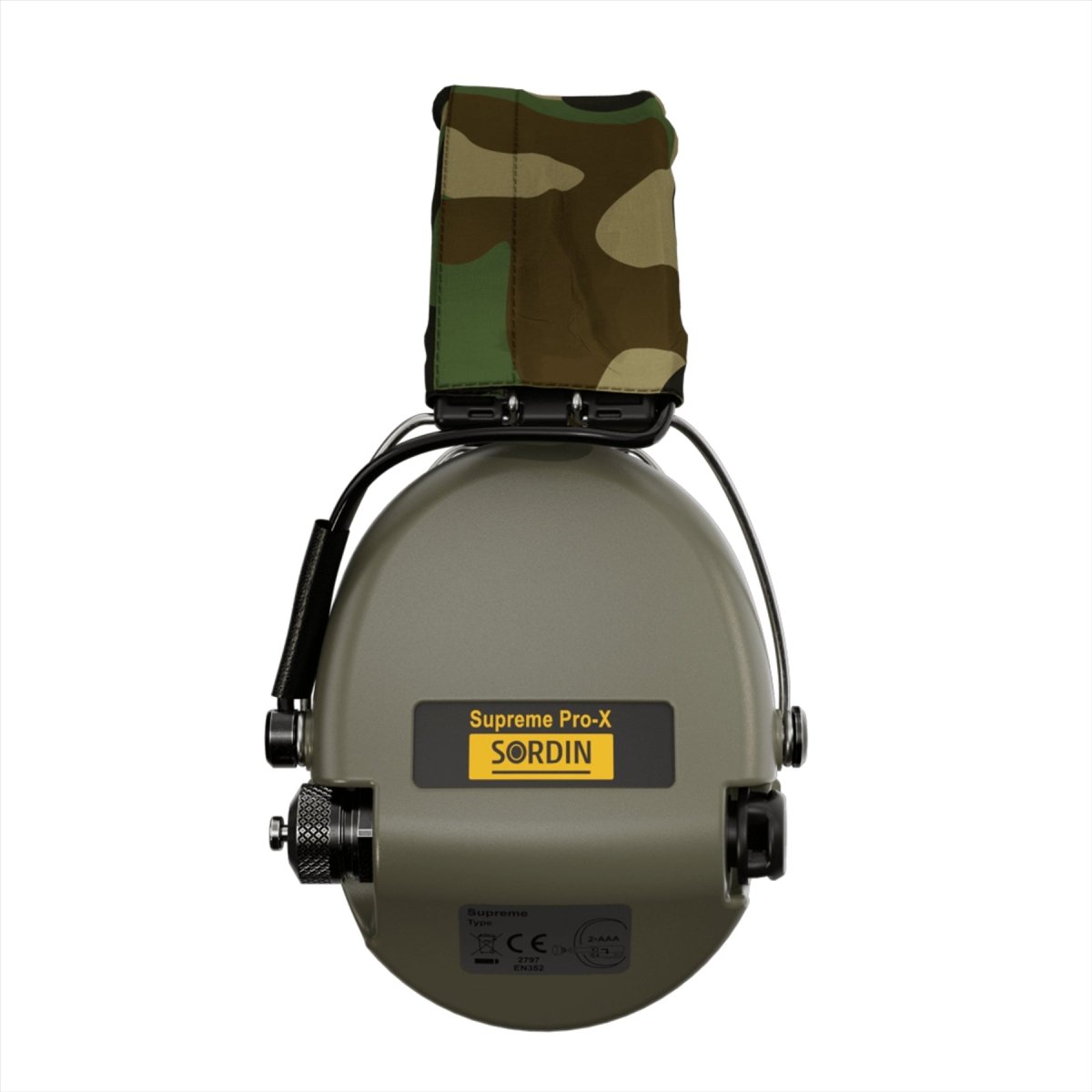 Ochronniki słuchu Sordin Supreme Pro-X SordinHEAR2 4 profile audio Woodland