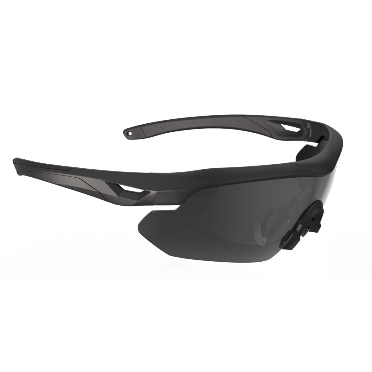Okulary taktyczne Swisseye Nighthawk Pro z wymiennymi soczewkami, czarna oprawka