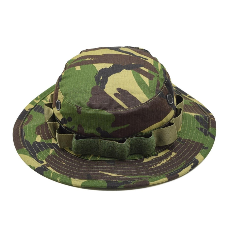 TACGEAR Brand Boonie hat British Army style DPM ripstop BDU wide brim vent holes - GoMilitar