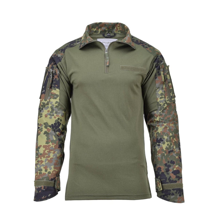 TACGEAR Marka koszulek w stylu armii niemieckiej, bielizna w kamuflażu flecktarn - GoMilitar