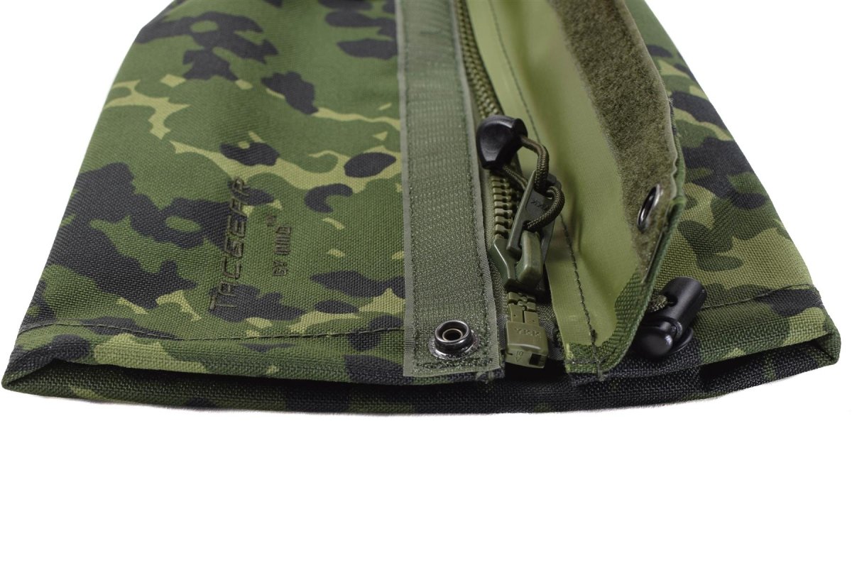 Tacgear Brand Gaiters Danish M84 Camo Wzór Wodoodporne metalowe haczyki nowe