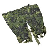 Tacgear Brand Gaiters Danish M84 Camo Wzór Wodoodporne metalowe haczyki nowe