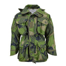 TACGEAR military style ripstop commando smock jacket in splinter camo with multiple pockets and full zip closure
