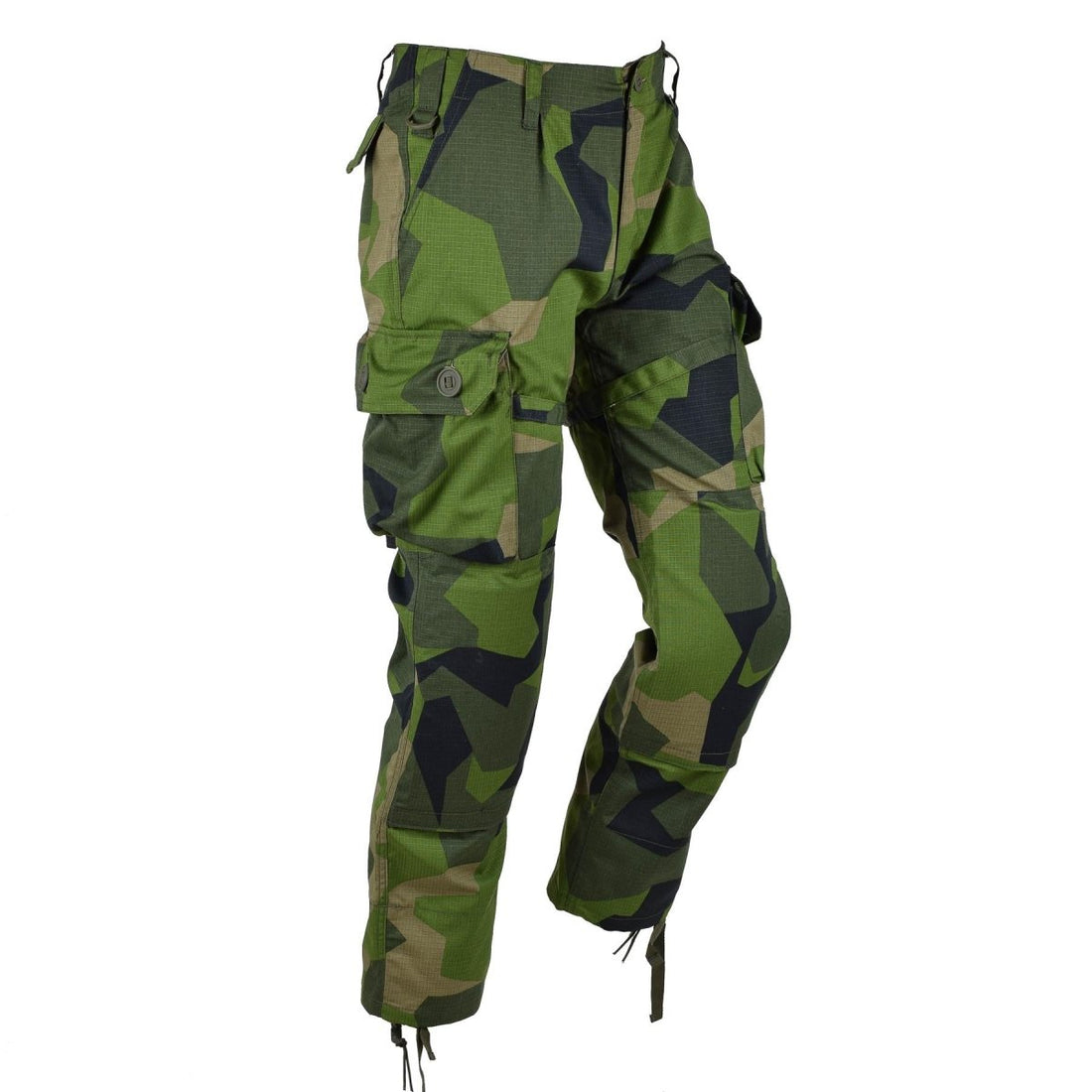 Marka Tacgear Szwedzki styl wojskowy Spodnie Wspomnienia Splinter Camo Cargo Ripstop