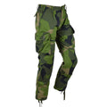Marka Tacgear Szwedzki styl wojskowy Spodnie Wspomnienia Splinter Camo Cargo Ripstop