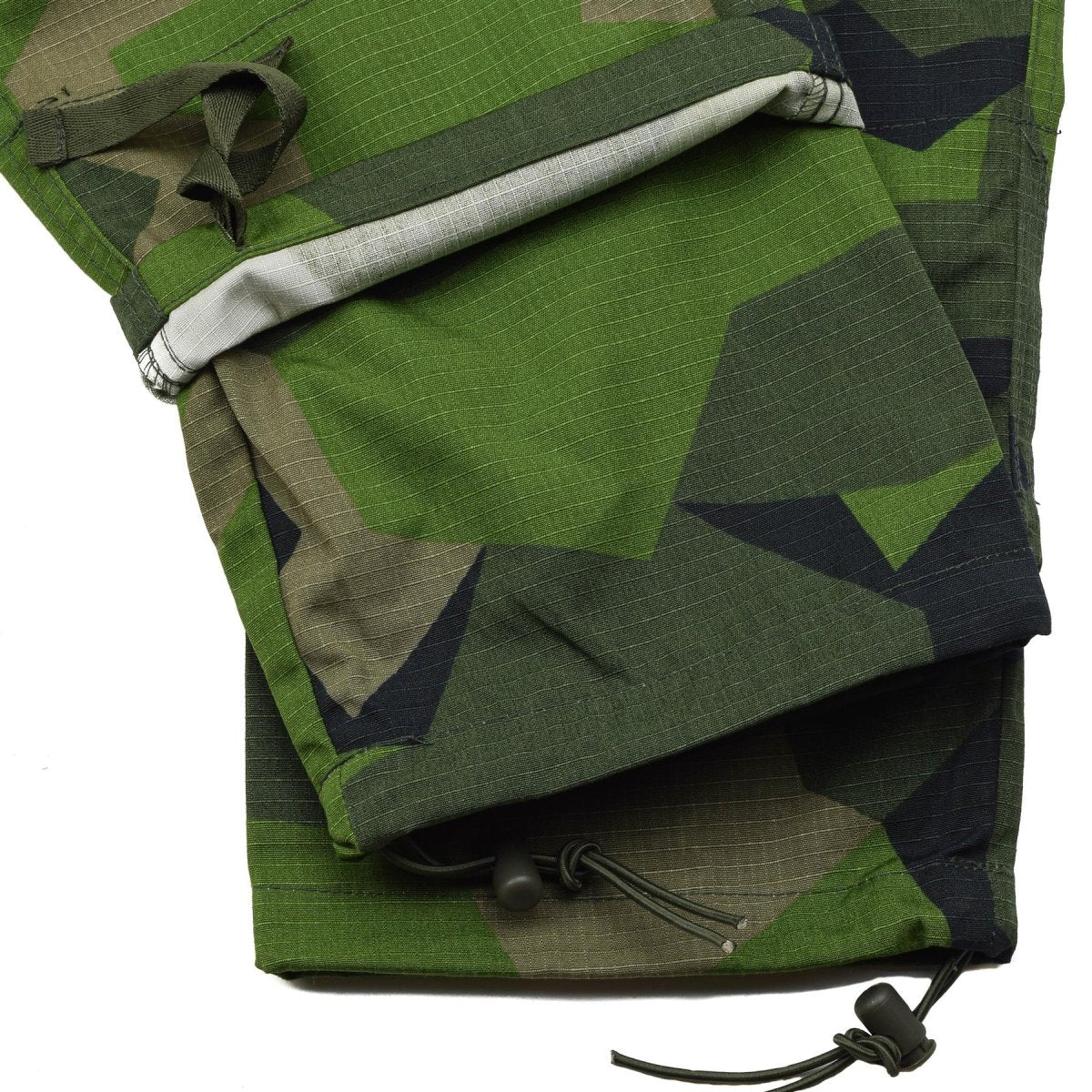 Marka Tacgear Szwedzki styl wojskowy Spodnie Wspomnienia Splinter Camo Cargo Ripstop