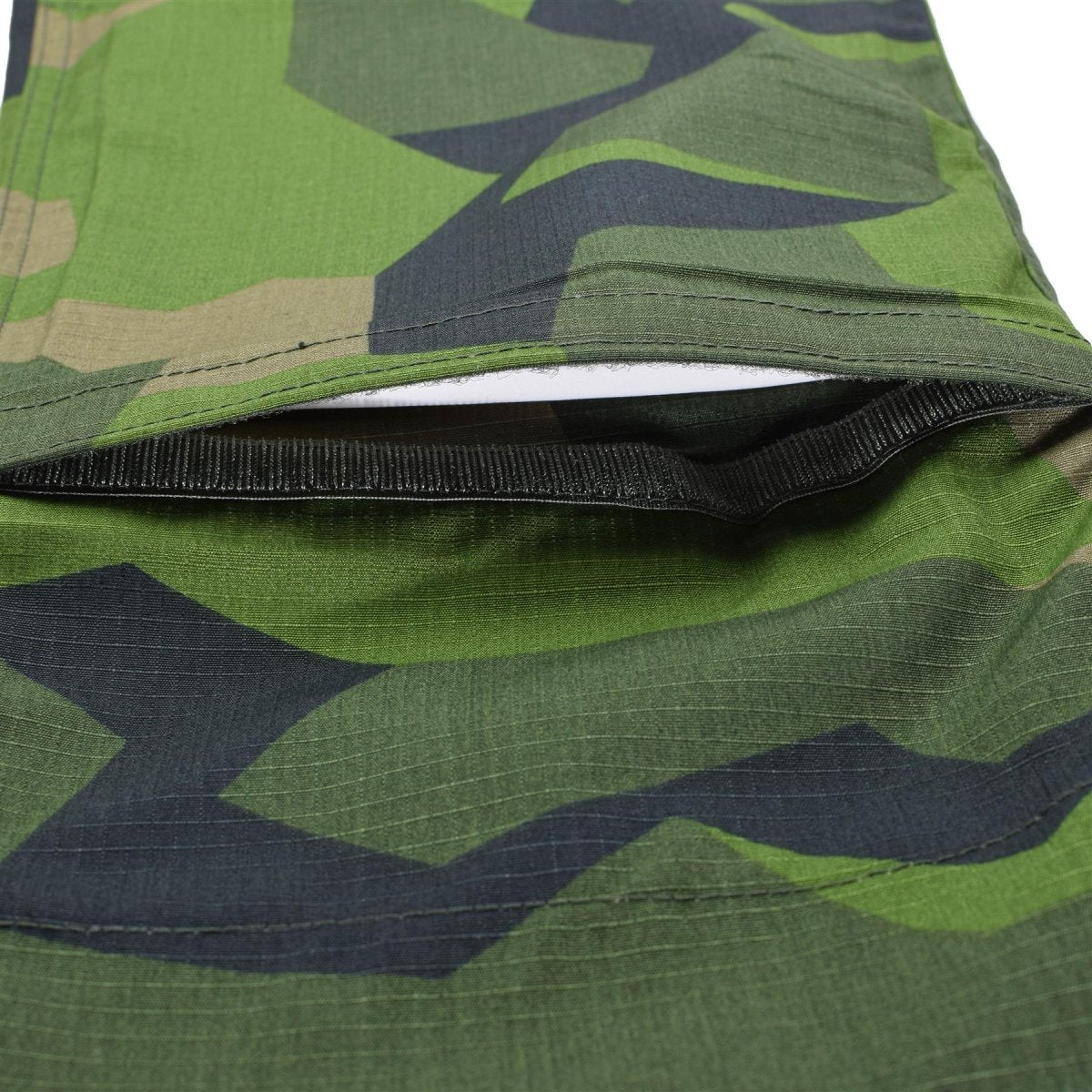 Marka Tacgear Szwedzki styl wojskowy Spodnie Wspomnienia Splinter Camo Cargo Ripstop