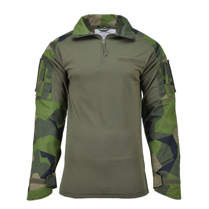 TACGEAR Marka szwedzkich koszulek bojowych w stylu militarnym Field Splinter Camo - GoMilitar