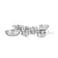 Zestaw piknikowy Tatonka II 8pcs Compact Camping Camping Caking Caking Torne Zestaw do gotowania Miski