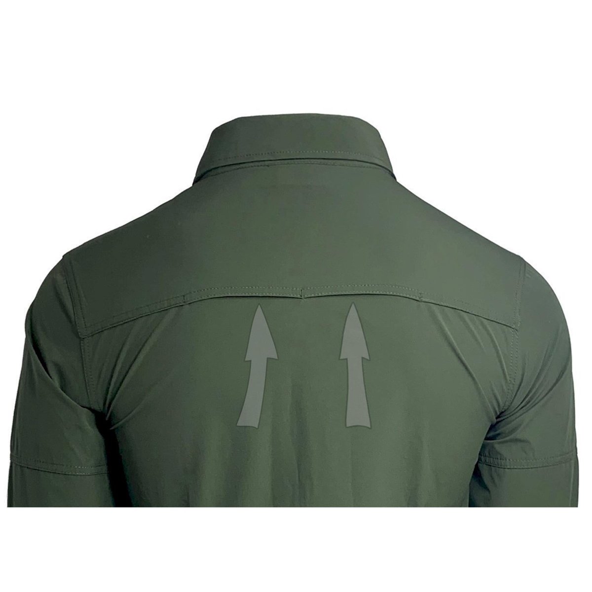 TEXAR DŁUGO-SLEEVE WOJSKA Koszula Slim Fit Trwałe odzież Klasyczne koszule armii
