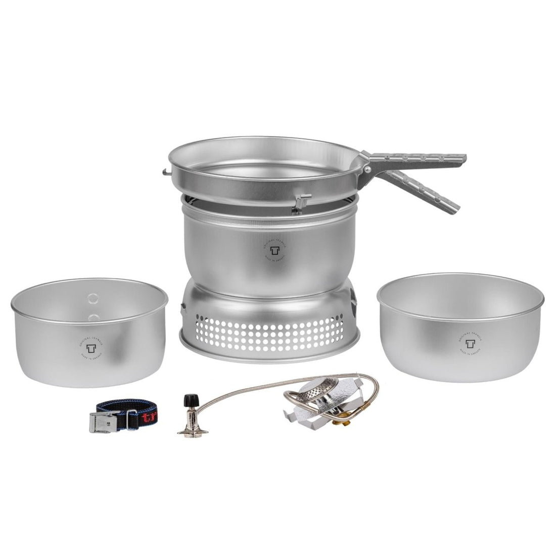 Trangia Compact Ultralight Aluminium Stove Zestaw wędrówki z palnikiem ciekłego gazu