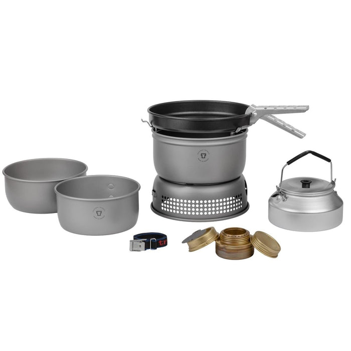 Zestaw kuchenek kempingowych Trangia z twardego, anodowanego aluminium, lekkiego palnika na paliwo - GoMilitar