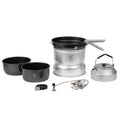 Zestaw kuchenki Trangia gotowanie kompaktowego zestawu na zewnątrz aluminium nietoperzowe panie kettle garnek