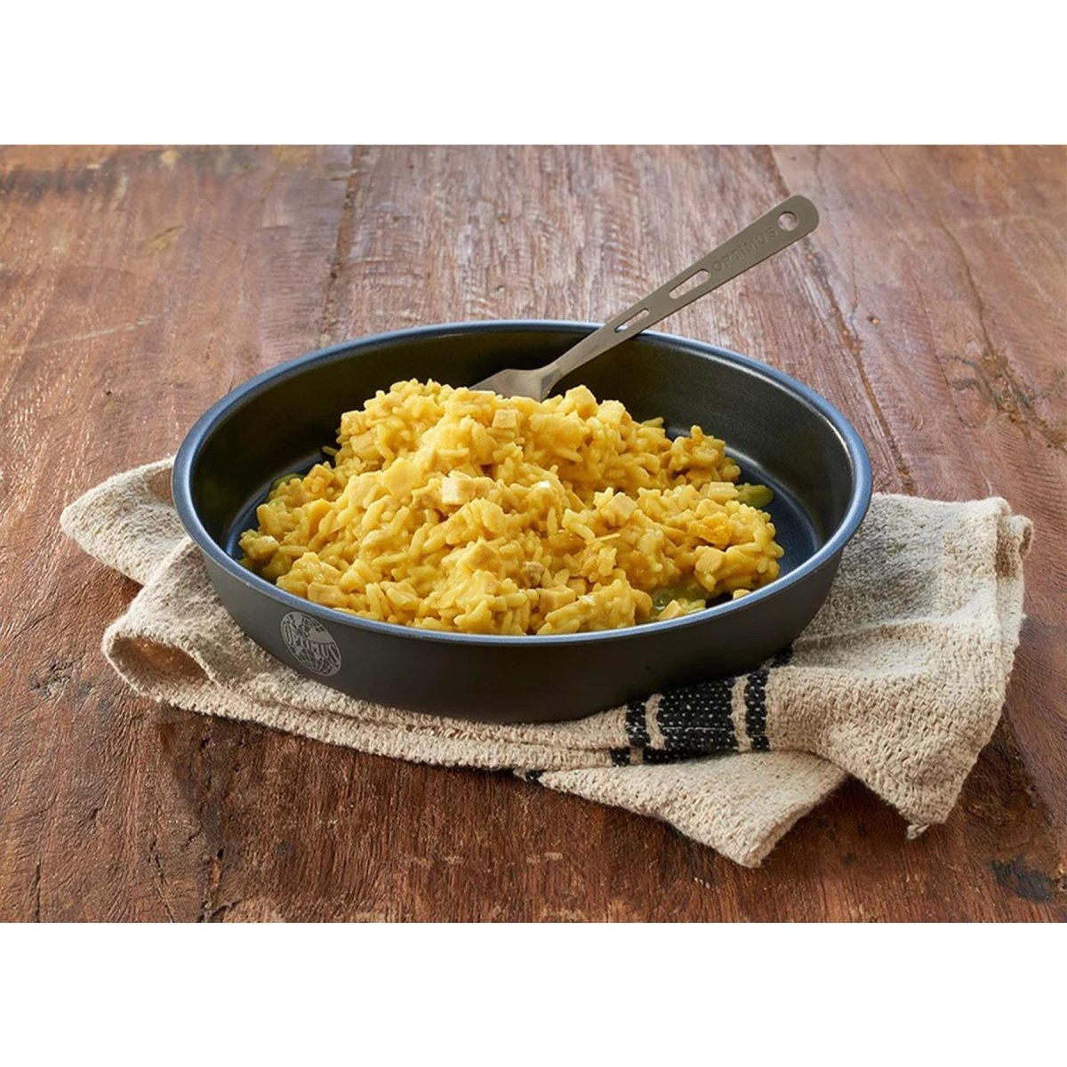 Trek'n jedz główny posiłek kurczak w curry ryżu odwodnione pokarmowe piesze wycieczki