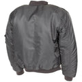 Kurtka w stylu armii amerykańskiej MA1 Air Forces Troops Bomber Urban Grey Windproof Puffer