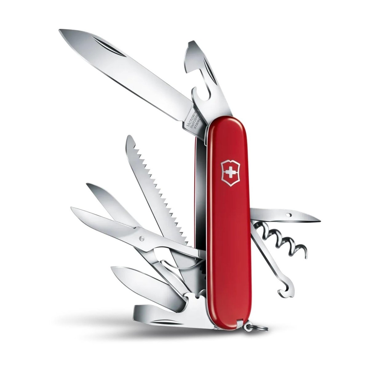 Szwajcarski scyzoryk Victorinox Huntsman 91 mm Narzędzie wielofunkcyjne 15 funkcji, czarny