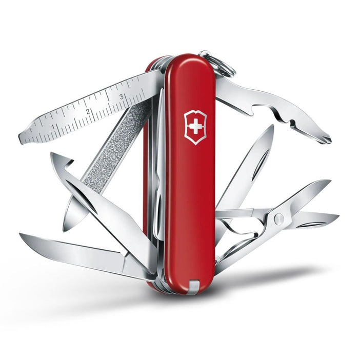Nóż wielofunkcyjny Victorinox Swiss Mini Champ 15 funkcji Stal nierdzewna - GoMilitar