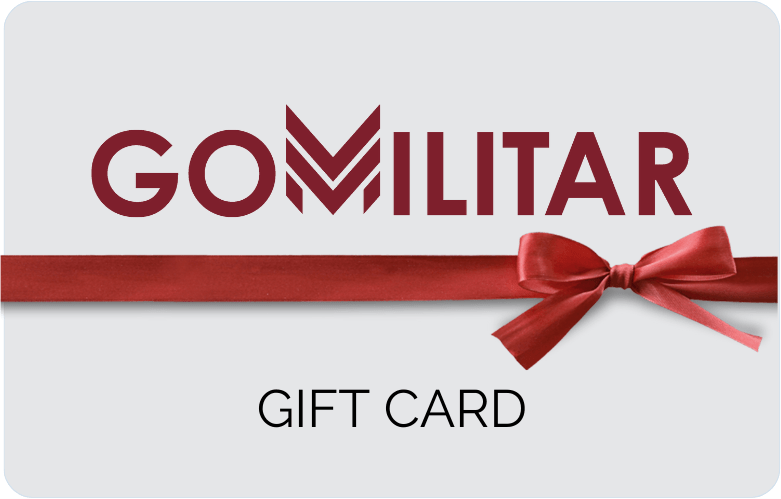 Karta podarunkowa dla sprzętu wojskowego @ gomilitar.com