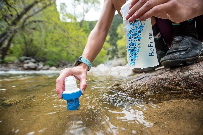 Katadyn BeFree Water Bottle Filter 1.0L Canteen purification Filtration system portable travel filter hollow fiber filter